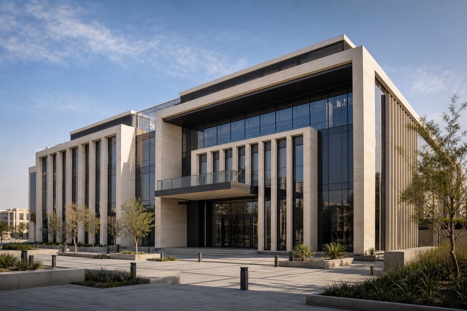Contemporary business centre in Riyadh